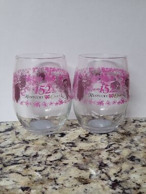 Kentucky Oaks 152 Lily Glasses